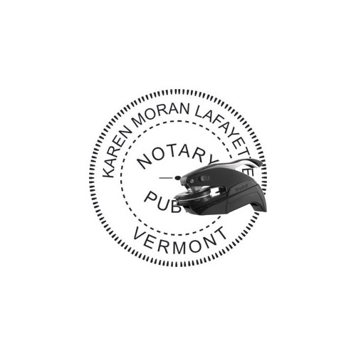 Notary Seal - Pocket Style - Vermont