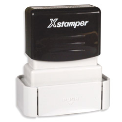 XStamper F10 Quick Dry Pre Inked Stamp
