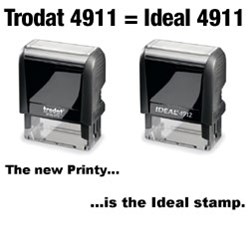 Trodat 4911 Self Inking Stamp