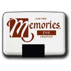 Memories Dye Stamp Pad Black