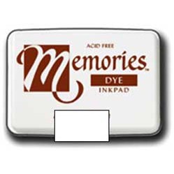 Memories Dye Stamp Pad White