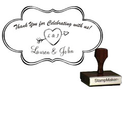 wedding stamp thank you small 6b thestampmaker com