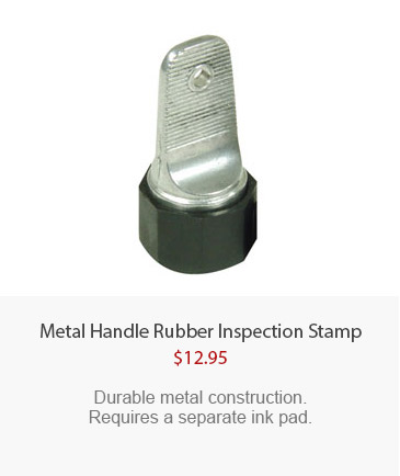 Metal Inspection Stamp 5/8
