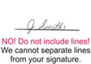 Signature Stamp