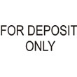 For Deposit Only Stamp SS-28